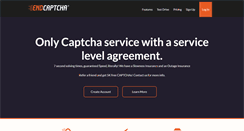 Desktop Screenshot of endcaptcha.com